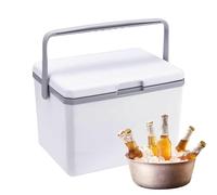 Glacière pour Le Camping, glacière,Coffre à Glace Portable - Glacière Rigide isolée multifonctionnelle de 5 L avec rétention de Glace, Robuste pour Le Camping