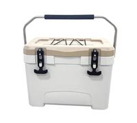 Glacière Rigide Isolation Thermique en Plastique PP de 15 litres | Boîte portable étanche avec serrure multifonction
