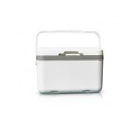 Glacière Rigide rotomoulée de Petite Taille - 5 l, Blanche, sans Glace, avec Conservation Longue durée de la température, idéale pour Le Camping, Les Pique-niques et Le Stockage Commercial des