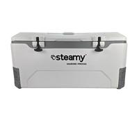 Glacière - STEAMY - Steamy Marine Pro 155 - 155 L - Blanc - Haute performance de refroidissement