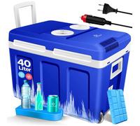 Glacière thermoélectrique bleue - KESSER - 40 L - Fonction chaud et froid - 12 V et 230 V