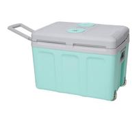 Glacière thermoélectrique INCASA 40L - Alimentation 12/220V - Vert - Idéale pour l'été en voiture