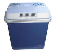 Glacière thermoélectrique MIDLAND 25L - Refroidissement et réchauffement - Bleu/Blanc