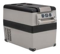 Vidaxl Glacière Avec Poignée Et Adaptateur Noir Et Gris 35 L Pp Et Pe
