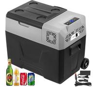 Glacière Congélateur Voiture 40L - VEVOR - Réfrigérateur portable électrique 220Vpour Maison - Voiture