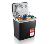 Glacire lectrique portable 32L TZS First Austria, Bote Glacire 12V 220 V - Camping - Glaciere Electrique Voiture, Noir
