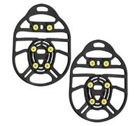 Glaçons de neige - non glissé, traction extérieure qui augmente la sécurité du fer | Superviseur de chaussures de protection de glissière robuste pour chaussures de bottes de randonnée