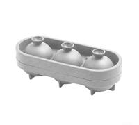 Glaçons en silicone pour moule pour whisky, cocktails, boissons faites maison et mélanges spéciaux, avec flexibilité équilibrée et précision dimensionnelle (gris)