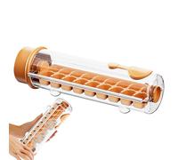 Glaçons, glaçons pour cocktails et boissons, 18 sujets Moule en silicone avec retrait léger, mécanisme rotatif et réutilisation - Pour whisky, bourbon, café, jus et boissons fraîches