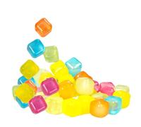 Glaçons réutilisables - Blocs de refroidissement écologiques pour vodka, cocktails et boissons non alcoolisées - Moules de congélation pour bar, bureau, camping, fêtes