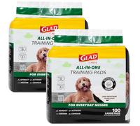 Glad for Pets Lot de 100 Coussinets pour Chiots en Charbon Noir