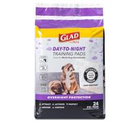 Glad for Pets Lot de 24 Tapis d'entraînement au Charbon Actif pour Chiot | Tapis d'urine Super absorbants et étanches pour Chiot de Taille géante, 76,2 x 91,4 cm