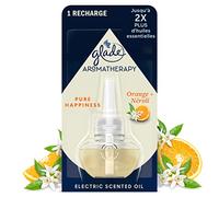 Glade Aromatherapy Electric Scented Oil Recharge parfum Pure Happiness Orange et Néroli, 20 ml
