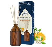 Glade Aromatherapy Essential Oils Pure Happiness Bâtonnets de parfum d'ambiance pour huiles essentielles Orange + Néroli 80 ml