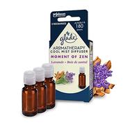 Glade Aromatherapy Recharge Diffuseur Brume Parfumée Huiles Essentielles, Moment of Zen, Lavande & Bois de Sental - 3 Recharges