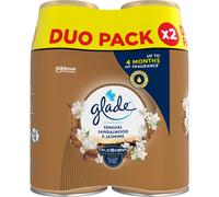GLADE Automatic Sensual Sandalwood & Jasmine désodorisant automatique Recharge DUO