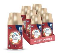 Glade Automatic Spray Recharges - Infusé Aux Huiles Essentielles - Jusqu'à 2 Mois De Parfum - Cosy Apple et Cinnamon - 6 Recharges