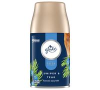 Glade Automatic Spray REFILL Faiilles d'air pour la maison et la salle de bain Juniper & Teak Fresh Collection 6,2 oz