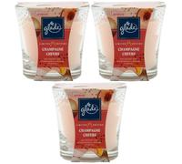 Glade Bougie Parfumée CHAMPAGNE CHEERS 3x129g Décorative & Une Mèche
