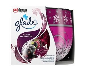 Glade by Brise Bougie en pot Parfum fruits Jusqu'à 30 heures de combustion