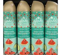 Glade Dsodorisant Spray Stay Cool Pastque Collection Printemps 2022 Pack de 4 canettes