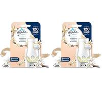 Glade Electric Scented Oil Diffuseur Réglable - Infusé Aux Huiles Essentielles - Jusqu'à 120 Jours De Parfum - Romantic Vanilla Blossom - 1 Diffuseur + 1 Recharge (Lot de 2)
