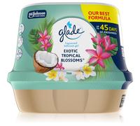 GLADE Exotic Tropical Blossoms gel parfumé pour salle de bains 180 g