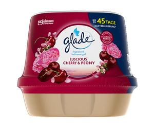 Glade Gel parfumé pour salle de bain Cherry & Peony, 2,2 kg