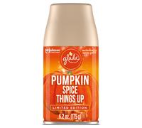 Glade Kit de recharge et support de pulvrisation automatique Dsodorisant pour la maison et la salle de bain Pumpkin Spice Things Up 6,2 oz