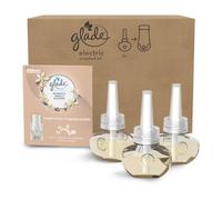 Glade Liquide électrique Parfumeur pour l'environnement avec huiles essentielles, parfum vanille, 3 recharges