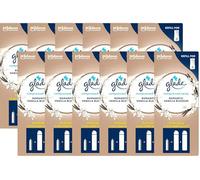 glade Lot de 12 recharges de désodorisant compressé (Touch & Fresh) 10 ml - Fleur de vanille romantique