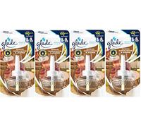 glade Lot de 4 recharges électriques Sensuel Bois de santal et jasmin 20 ml