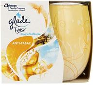 GLADE Lot de 6 bougies parfumées anti-tabac jusqu'à 30 heures 120 g