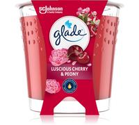 GLADE Luscious Cherry & Peony bougie parfumée 112 g