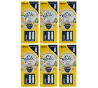 Glade Mini Fresh Citron 6 X 10ml Komprimiertes Spray Tactile & Fresh Recharge