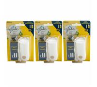 Glade Mini Fresh Lemon Starter Set 3 X 10Ml Touch & Fresh Recharge + Support