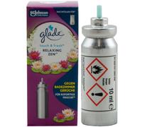 Glade Recharge Touch&fresh Mini Relax-Zen - 1 x 10 ml - Anti-odeurs salle de bain