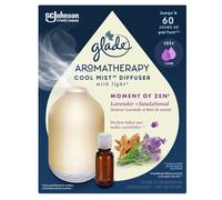 GLADE® - PACK DE 3 AROMATHÉRAPIE - DIFFUSEUR ELECTRICQUE HUILES ESSENTIELLES- MOMENT OF ZEN LAVANDE & BOIS DE SANTAL