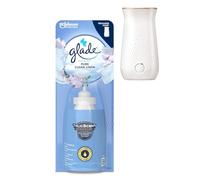 GLADE - Recharge Désodorisante Sense & Spray, Fraîcheur Pure Lin Propre aux Huiles Essentielles (18mL) - Le Lot De 3
