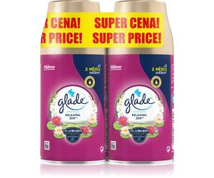 GLADE Relaxing Zen désodorisant automatique Recharge 2x269 ml