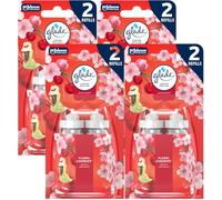 glade Sense and Spray Lot de 8 recharges 18 ml - Cerises florales (lot de 4)