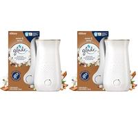 Glade Sense & Spray Diffuseur à Détection de Mouvement - Infusé Aux Huiles Essentielles - Jusqu'à 2 Mois de Parfum - Sensual Sandalwood & Jasmine - 1 Diffuseur + 1 Recharge (Lot de 2)