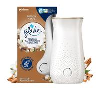 GLADE Sense & Spray Diffuseur désodorisant automatique + recharge détecteur de mouvement Santal et Jasmin 18 ml