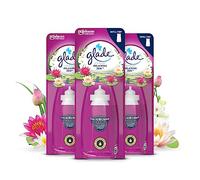 Glade Sense & Spray Lot de 3 recharges de désodorisant, vaporisateur d'ambiance automatique activé par le mouvement et éliminateur d'odeurs pour la maison, zen relaxant (3 x 18 ml)