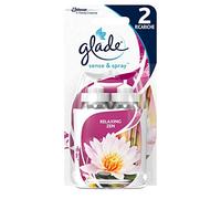 Glade Sense & Spray Recharge Double - Parfum Relaxing Zen, 2 recharges de 18 ml [36 ml]