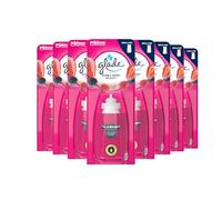 Glade Sense & Spray Refill, Parfum activé par le mouvement aux huiles essentielles, Baie à Bulles, Pack de 8 x 18 ml