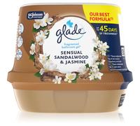 GLADE Sensual Sandalwood & Jasmine gel parfumé pour salle de bains 180 g