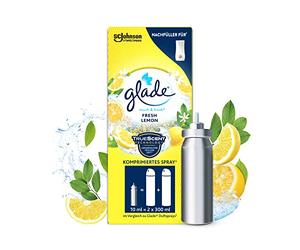 Glade Touch & Fresh Diffuseur de Parfum Recharge Fresh Lemon 10ml Parfum Longue durée