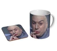 glades Austin Powers Dr. Evil - Tasse à café en céramique + dessous de verre Coffret cadeau
