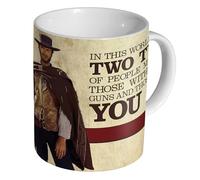 Glades Clint Eastwood Tasse en céramique avec citation You Dig 325 ml